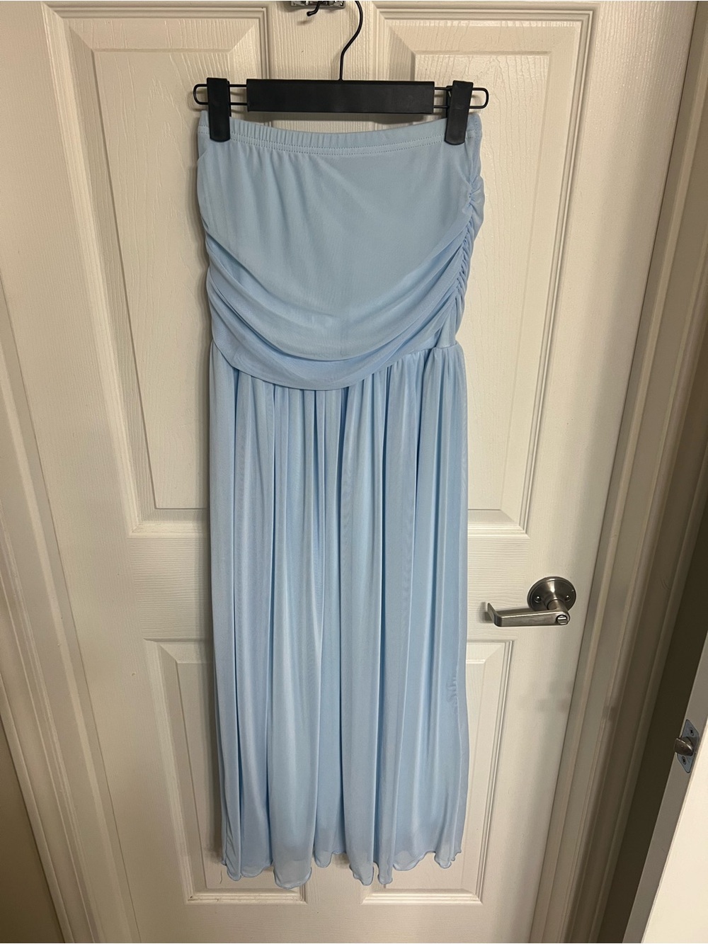 Blue Skirt and Top Set